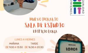 Nuevo Horario «Sala de Estudios del Edificio Lorca»