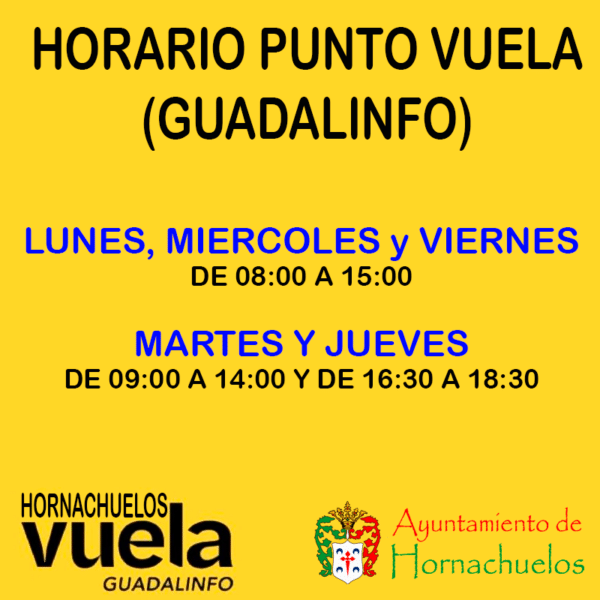 Horario Punto Vuela (Guadalinfo)
