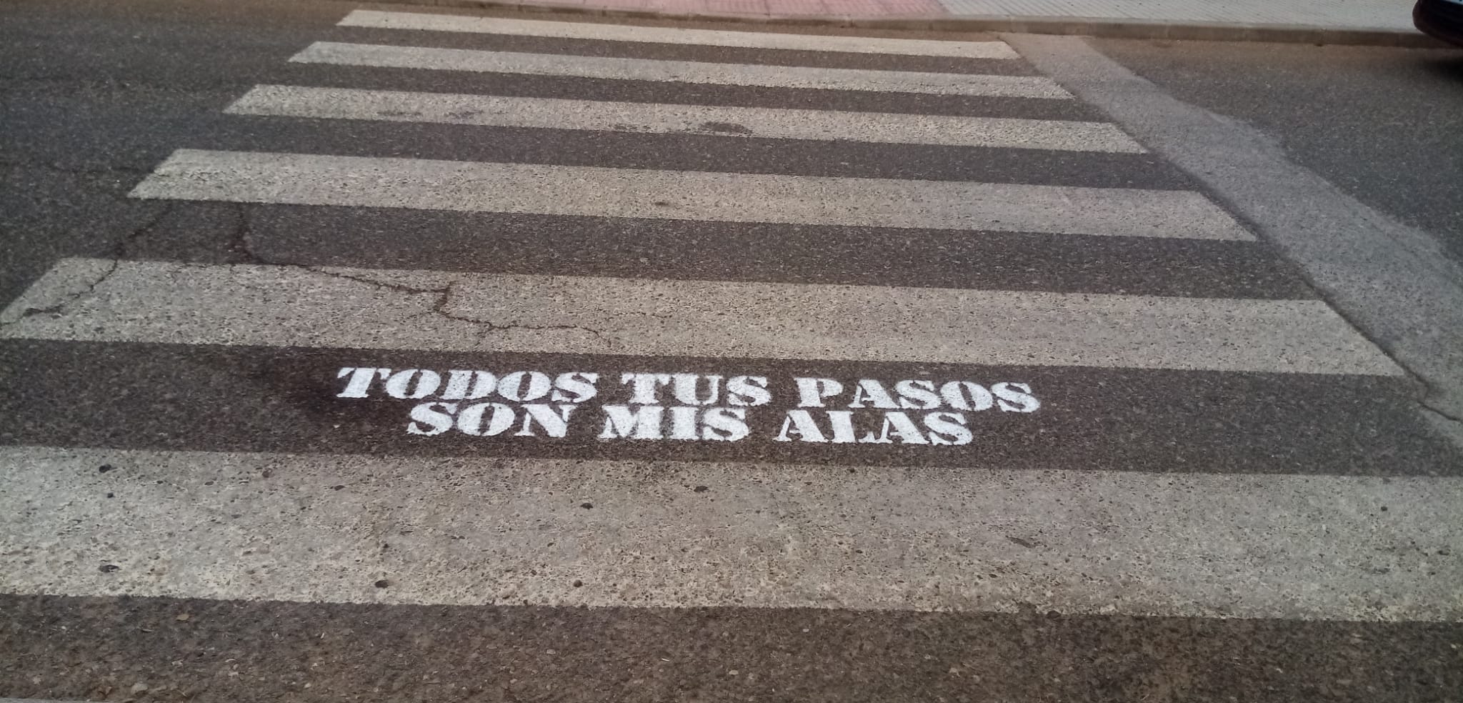 Frases contra la violencia de género en los pasos de peatones de  Hornachuelos – Ayuntamiento de Hornachuelos