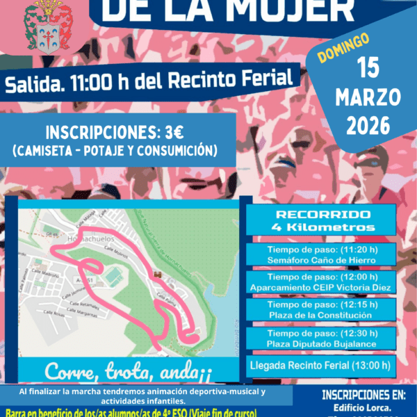 V MARCHA DE LA MUJER – HORNACHUELOS 2026
