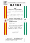 BANDO – REPRESENTACIÓN DE LA ALCALDÍA EN CÉSPEDES