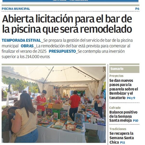 PERIÓDICO LOCAL «Aquí Hornachuelos» ABRIL 2025
