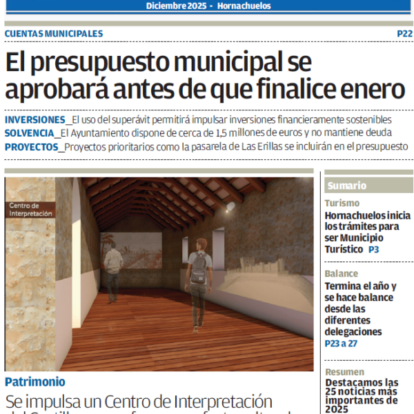 PERIÓDICO LOCAL «Aquí Hornachuelos» DICIEMBRE 2025