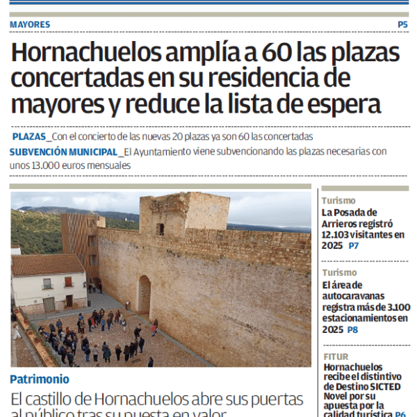 PERIÓDICO LOCAL «Aquí Hornachuelos» ENERO 2026