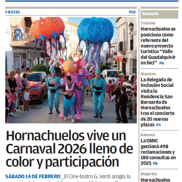 PERIÓDICO LOCAL «Aquí Hornachuelos» FEBRERO 2026