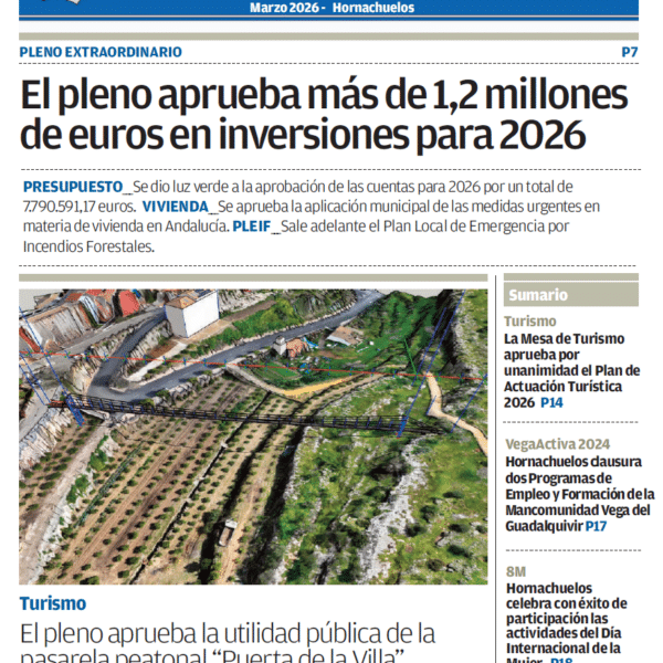 PERIÓDICO LOCAL «Aquí Hornachuelos» MARZO 2026