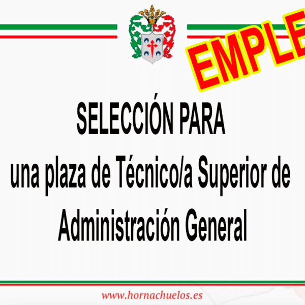 Abierto el plazo de inscripción para una plaza de Técnico/a Superior de Administración General (funcionario/a de carrera, OPE 2024)